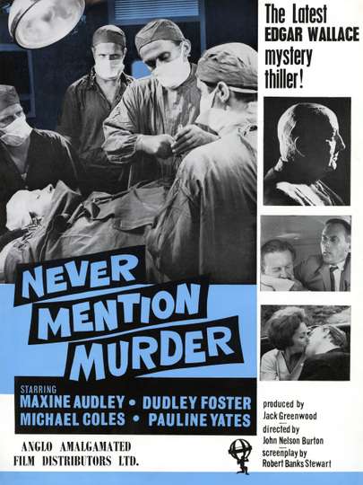 Never Mention Murder Poster