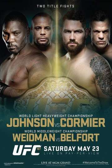 UFC 187 Johnson vs Cormier