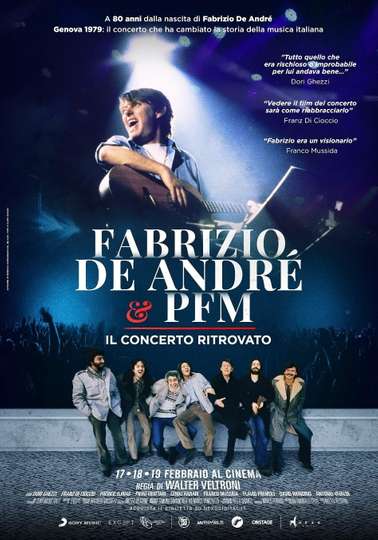 Faber in Sardegna  Lultimo concerto di Fabrizio De André
