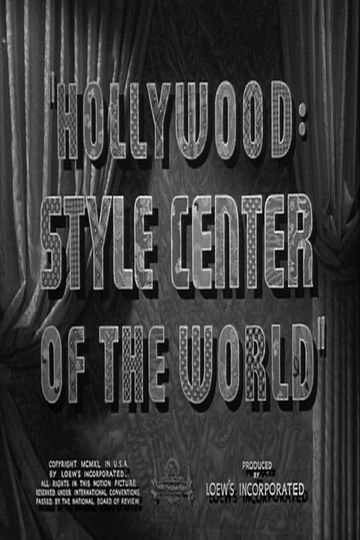 Hollywood: Style Center of the World Poster