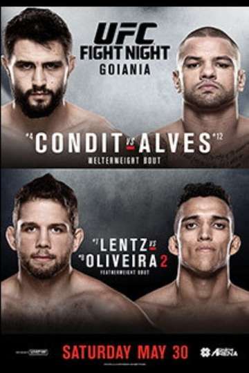 UFC Fight Night 67: Condit vs. Alves Poster