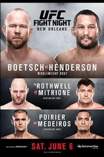 UFC Fight Night 68: Boetsch vs. Henderson Poster