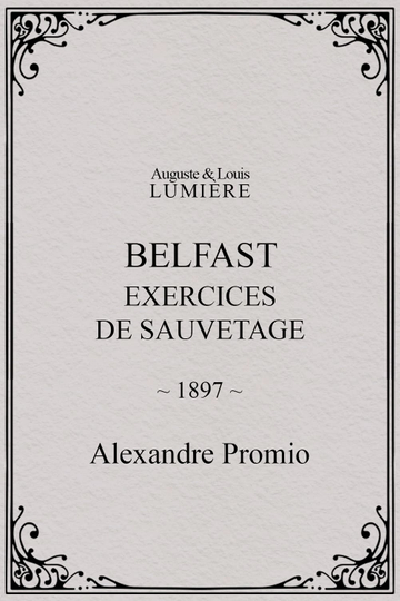 Belfast exercices de sauvetage