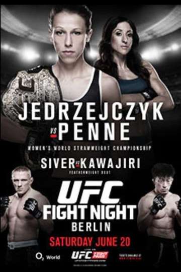 UFC Fight Night 69 Jedrzejczyk vs Penne Poster