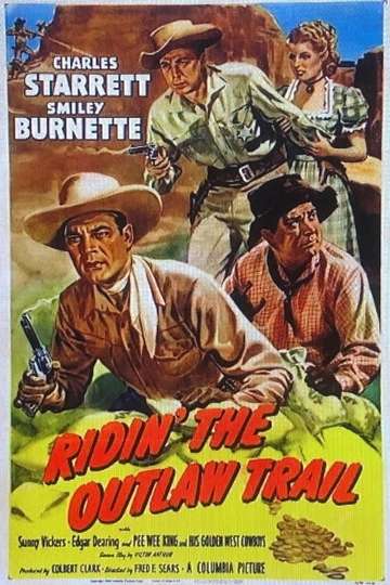 Ridin the Outlaw Trail Poster