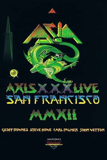 Asia  Axis XXX  Live San Francisco MMXII Poster