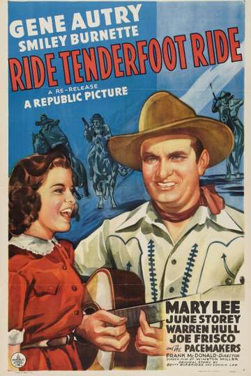 Ride Tenderfoot Ride Poster