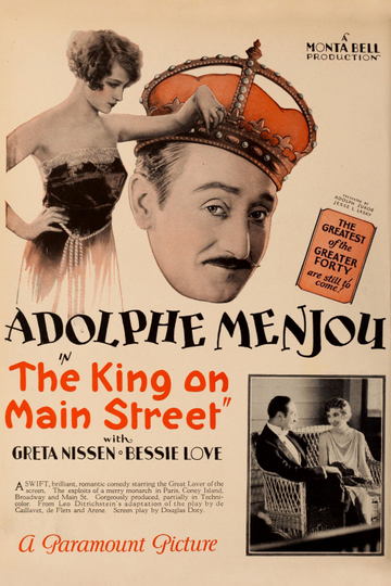 The King On Main Street Poster