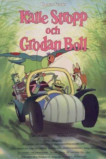Kalle Stropp och Grodan Boll Poster