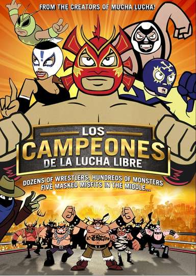 The Champions of Mexican Wrestling Poster