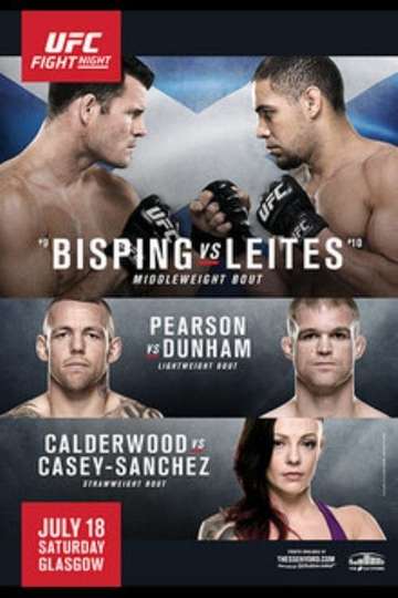 UFC Fight Night 72: Bisping vs. Leites Poster