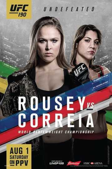 UFC 190 Rousey vs Correia