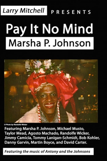 Pay It No Mind Marsha P Johnson Poster