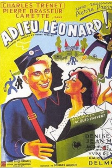 Adieu Léonard Poster