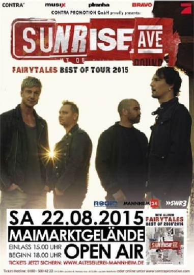 Sunrise Avenue  Fairytales Best Of 20062014 Live at O² World Hamburg