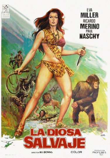 Kilma Queen of the Jungle Poster