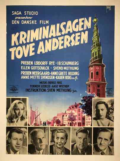 The Tove Andersen Criminal Case Poster