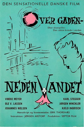 Over gaden - neden vandet Poster