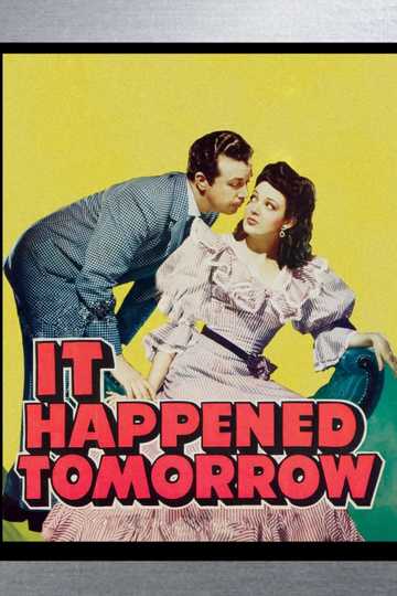It Happened Tomorrow Poster