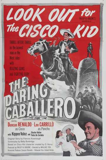 The Daring Caballero Poster