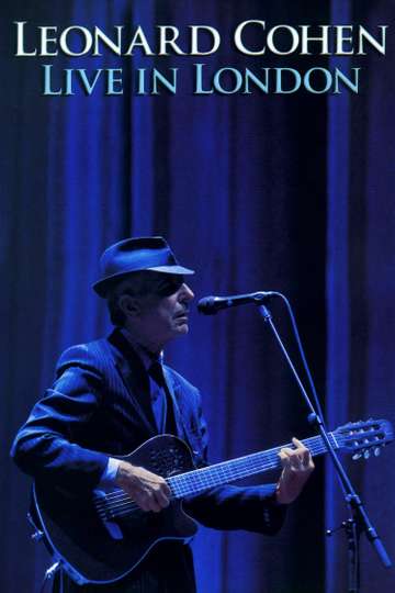 Leonard Cohen Live in London Poster