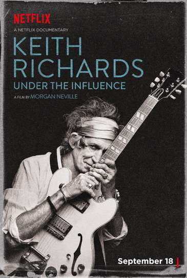 Keith Richards Under the Influence Poster