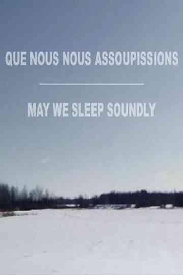 Que nous nous assoupissions Poster