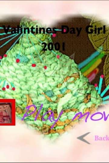 Valentines Day Girl Poster