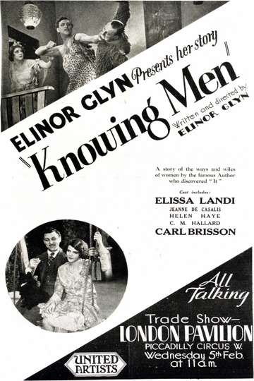 Knowing Men Poster