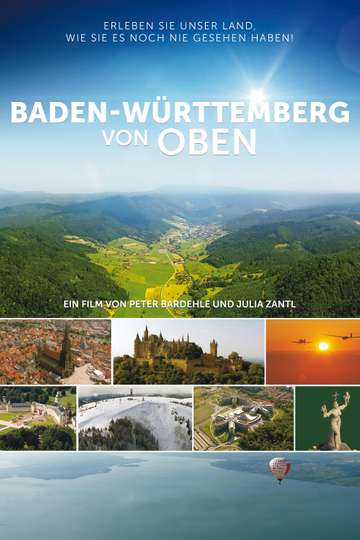 BadenWürttemberg von oben Poster
