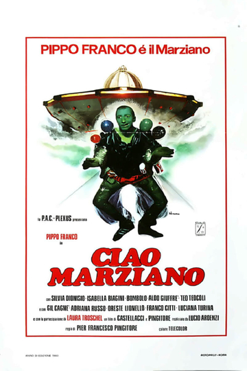 Ciao marziano Poster