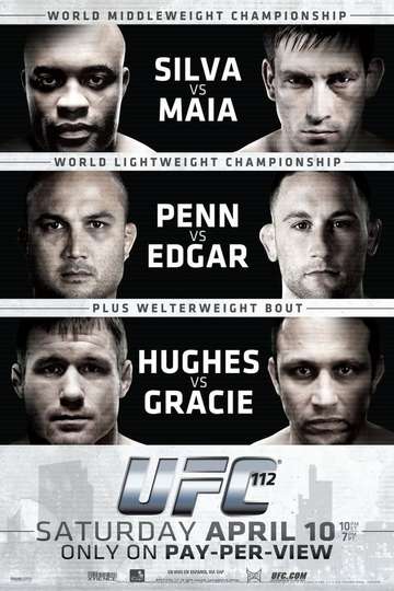 UFC 112 Invincible Poster