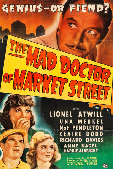 The Mad Doctor of Market Street Poster