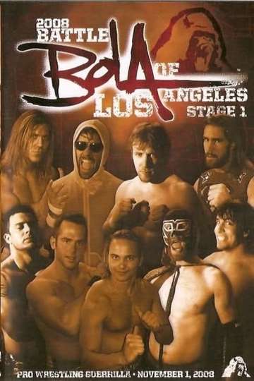 PWG 2008 Battle of Los Angeles  Stage 1 Poster