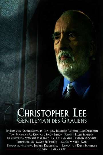 Christopher Lee  Gentleman des Grauens Poster