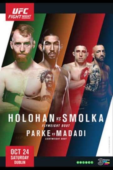 UFC Fight Night 76 Holohan vs Smolka Poster