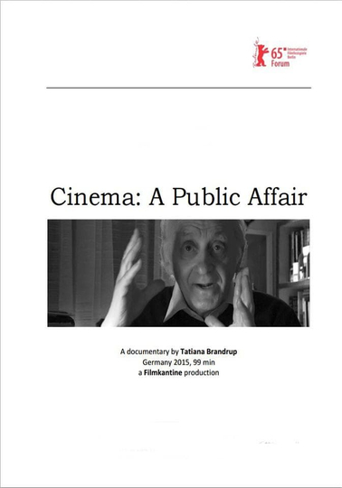 Cinema: A Public Affair Poster