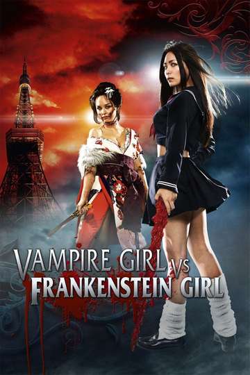 Vampire Girl vs Frankenstein Girl Poster