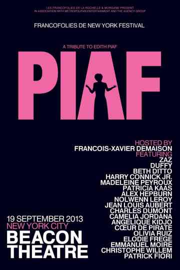 Piaf: Hymnes à la Môme Poster