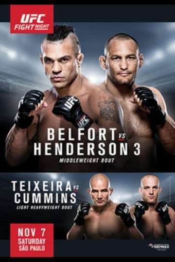 UFC Fight Night 77: Belfort vs. Henderson 3 Poster