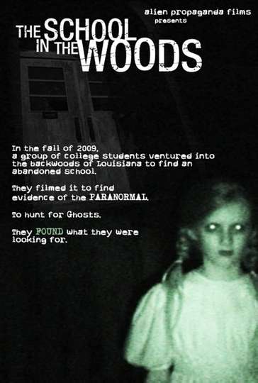 The School in the Woods Poster