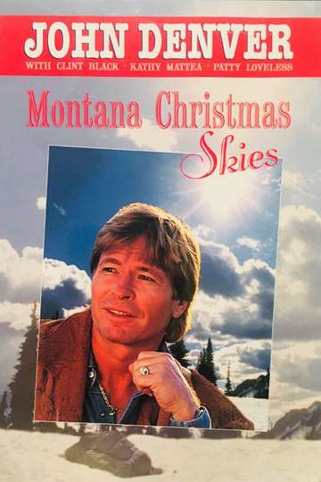 Montana Christmas Skies Poster