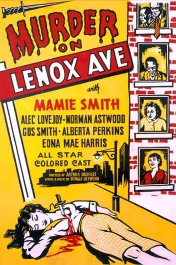 Murder on Lenox Avenue Poster