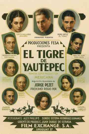 El tigre de Yautepec Poster