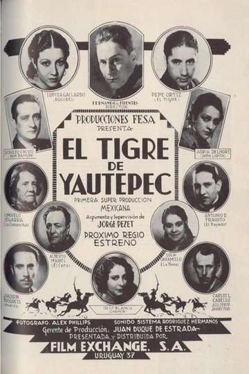 El tigre de Yautepec Poster