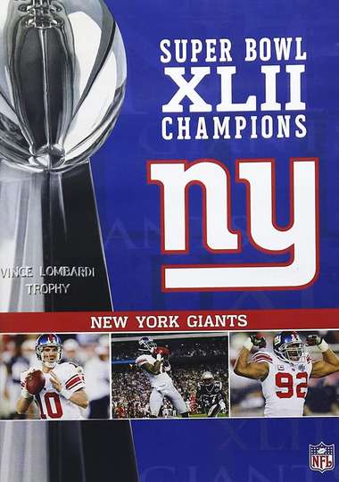 Super Bowl XLII Champions - New York Giants Poster