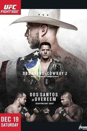 UFC on Fox 17 Dos Anjos vs Cerrone 2 Poster