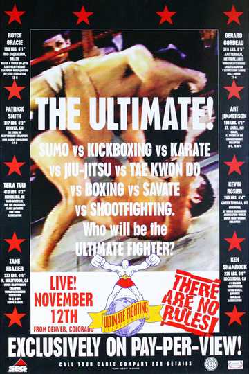 UFC 1: The Beginning Poster