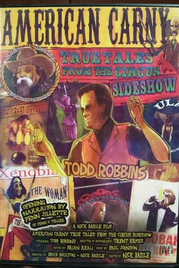 American Carny True Tales from the Circus Sideshow Poster