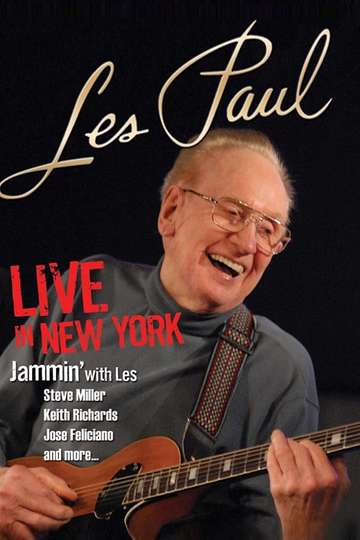 Les Paul  Live in New York Poster